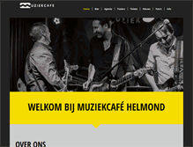 Tablet Screenshot of muziekcafehelmond.nl